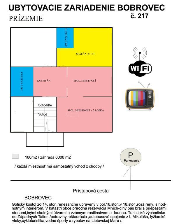 Chalupa V Zapadnych Tatrach Bobrovec Luaran gambar